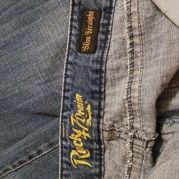 Rock 47 Slim Straight Denim Jeans - Picture 5 of 8